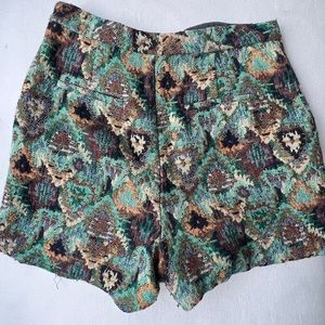 Zara tweed paternal shorts
